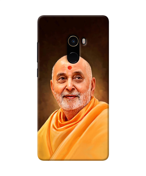 Pramukh Swami Painting Mi Mix 2 Back Cover