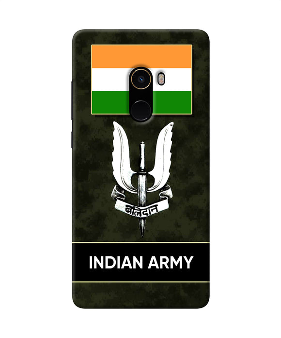 Indian Flag Balidan Logo Mi Mix 2 Back Cover