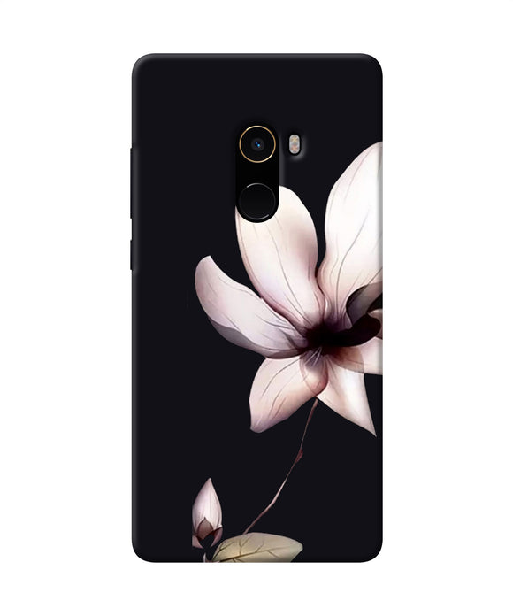 Flower White Mi Mix 2 Back Cover