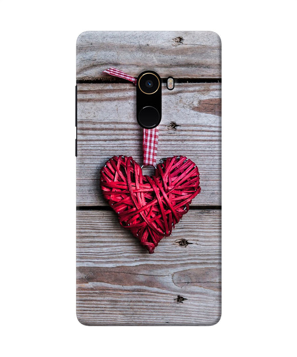 Lace Heart Mi Mix 2 Back Cover