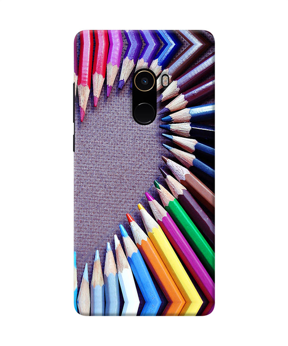 Color Pencil Half Heart Mi Mix 2 Back Cover