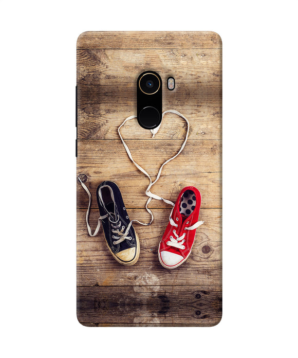 Shoelace Heart Mi Mix 2 Back Cover
