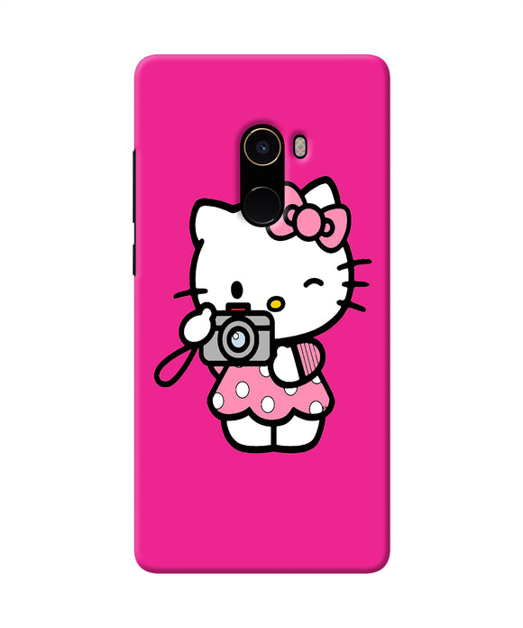 Hello Kitty Cam Pink Mi Mix 2 Back Cover
