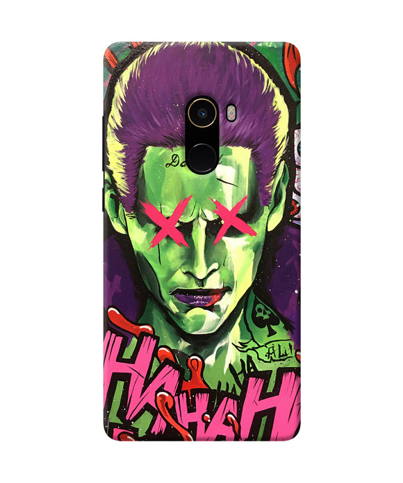 Damaged Joker Anim Mi Mix 2 Back Cover