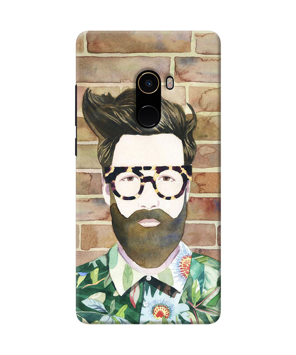Beard Man With Glass Mi Mix 2 Back Cover