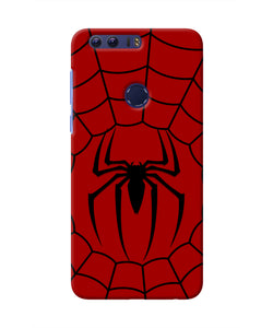 Spiderman Web Honor 8 Real 4D Back Cover