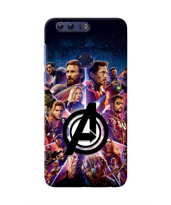 Avengers Superheroes Honor 8 Real 4D Back Cover