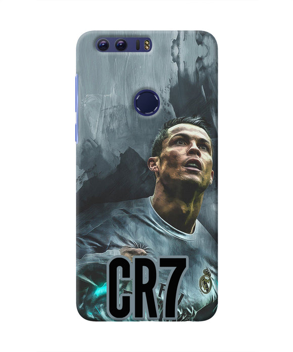 Christiano Ronaldo Grey Honor 8 Real 4D Back Cover
