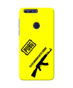 PUBG AKM Gun Honor 8 Real 4D Back Cover