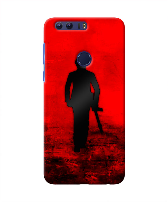 Rocky Bhai with Gun Honor 8 Real 4D Back Cover