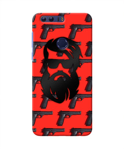 Rocky Bhai Beard Look Honor 8 Real 4D Back Cover