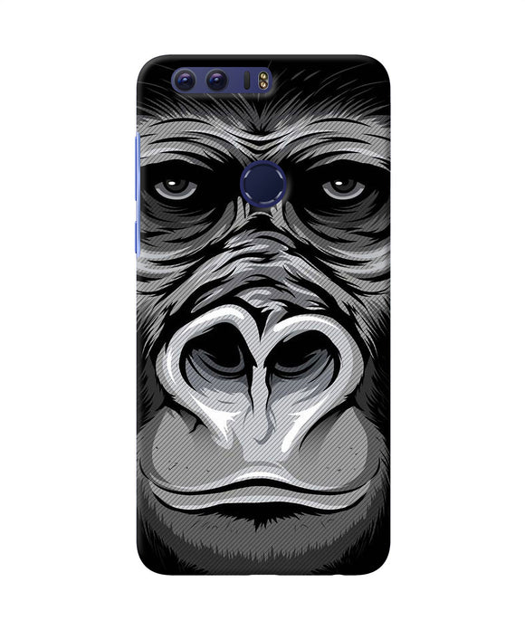 Black Chimpanzee Honor 8 Back Cover