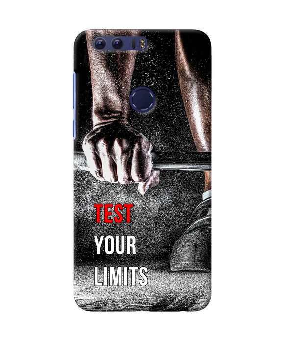 Test Your Limit Quote Honor 8 Back Cover