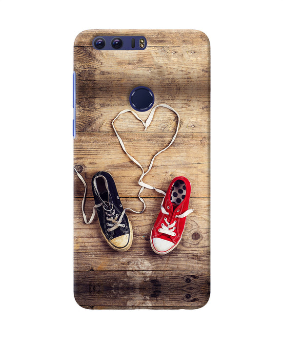 Shoelace Heart Honor 8 Back Cover