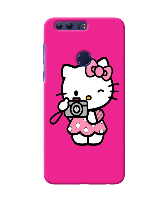 Hello Kitty Cam Pink Honor 8 Back Cover