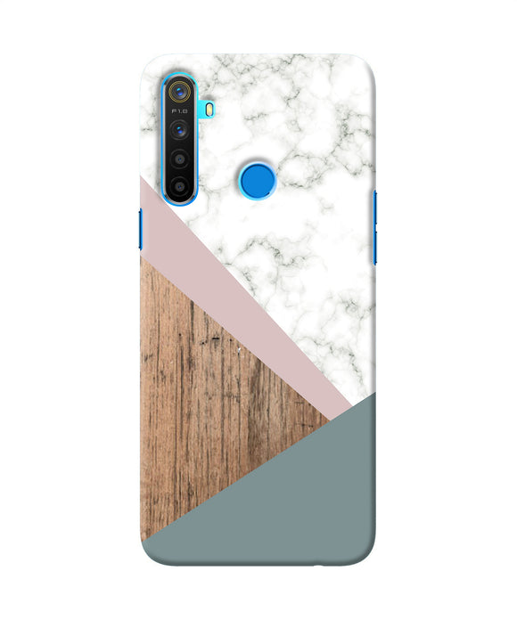 Marble Wood Abstract Realme 5 / 5i / 5s Back Cover