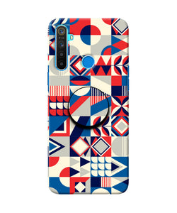 Colorful Pattern Realme 5/5i/5s Pop Case