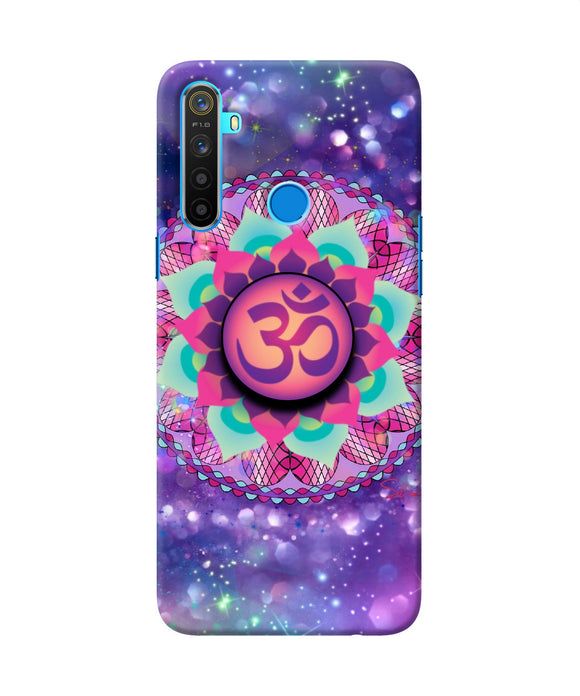 Om Purple Realme 5/5i/5s Pop Case