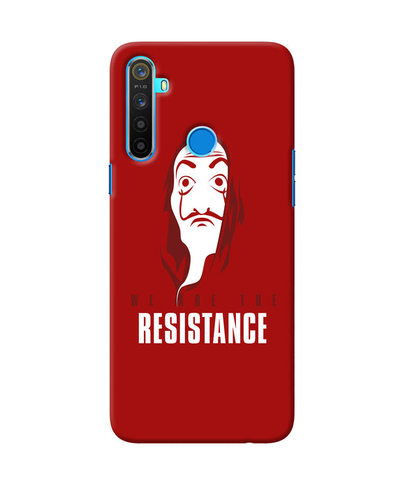 Money Heist Resistance Quote Realme 5/5i/5s Back Cover