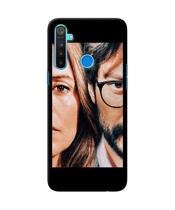 Money Heist Professor With Rachel Realme 5/5i/5s Back Cover