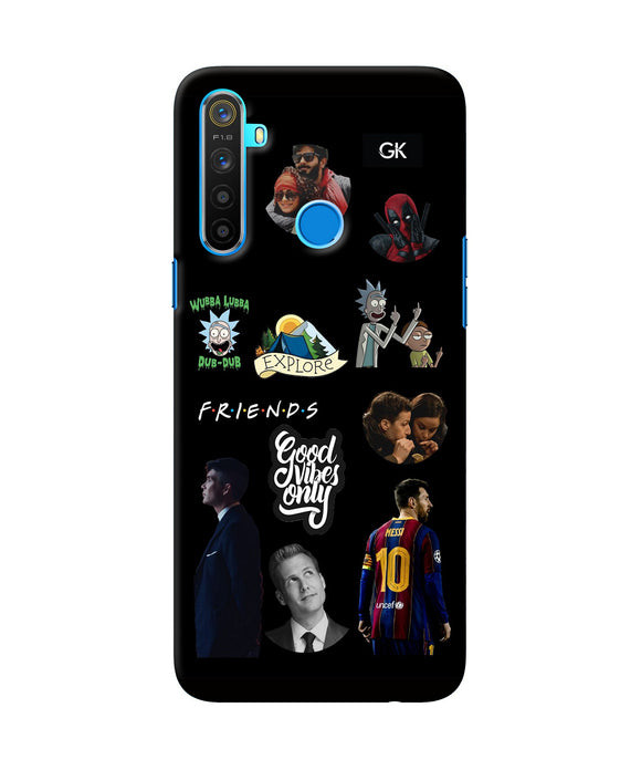 Positive Characters Realme 5/5i/5s Back Cover