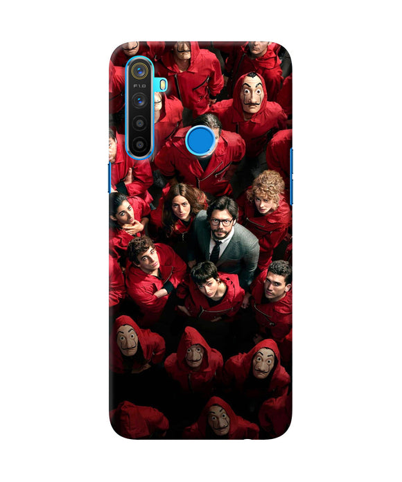 Money Heist Professor with Hostages Realme 5/5i/5s Back Cover