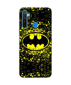 Batman Last Knight Print Yellow Realme 5 / 5i / 5s Back Cover