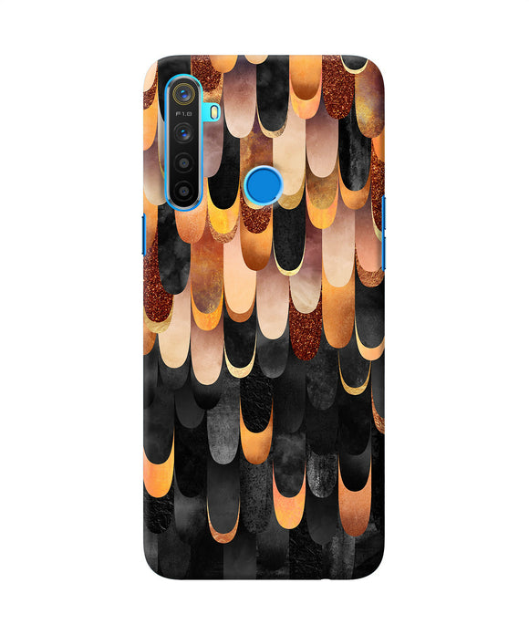 Abstract Wooden Rug Realme 5 / 5i / 5s Back Cover