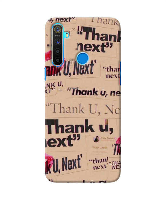 Thank You Next Realme 5 / 5i / 5s Back Cover