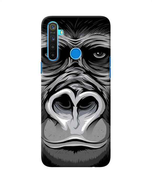 Black Chimpanzee Realme 5 / 5i / 5s Back Cover