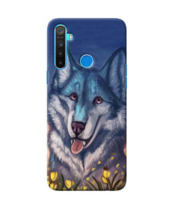 Cute Wolf Realme 5 / 5i / 5s Back Cover