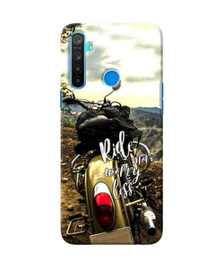 Ride More Worry Less Realme 5 / 5i / 5s Back Cover