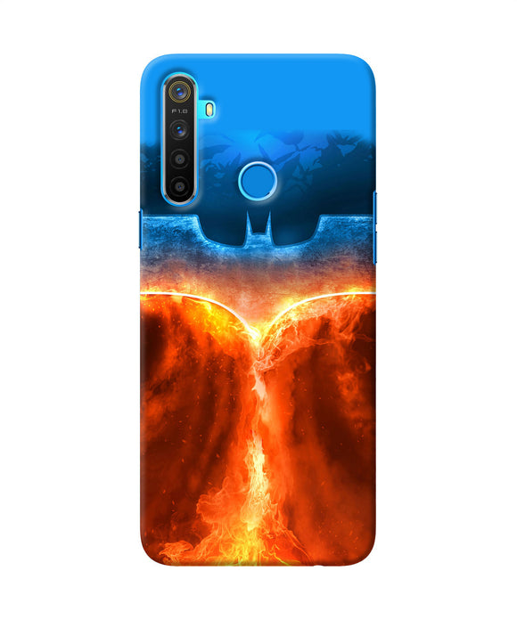 Burning Batman Logo Realme 5 / 5i / 5s Back Cover