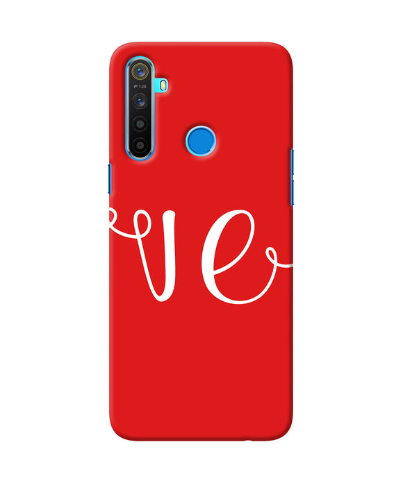 Love Two Realme 5 / 5i / 5s Back Cover