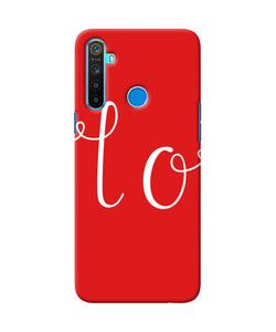 Love One Realme 5 / 5i / 5s Back Cover