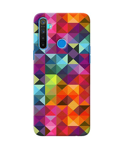 Abstract Triangle Pattern Realme 5 / 5i / 5s Back Cover