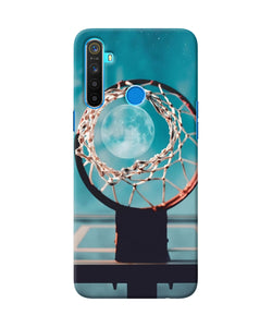 Basket Ball Moon Realme 5 / 5i / 5s Back Cover