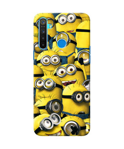 Minions Crowd Realme 5 / 5i / 5s Back Cover