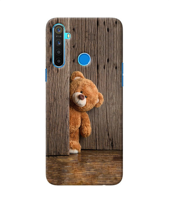 Teddy Wooden Realme 5 / 5i / 5s Back Cover