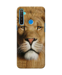 Nature Lion Poster Realme 5 / 5i / 5s Back Cover