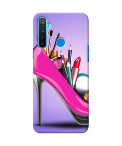 Makeup Heel Shoe Realme 5 / 5i / 5s Back Cover