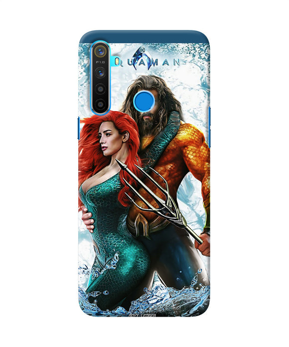 Aquaman Couple Water Realme 5 / 5i / 5s Back Cover