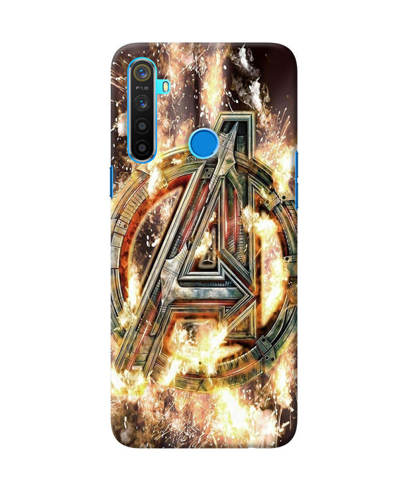 Avengers Burning Logo Realme 5 / 5i / 5s Back Cover