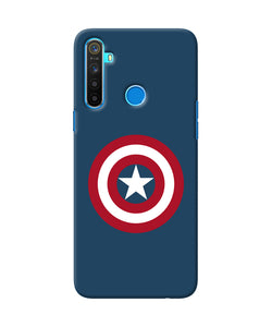 Captain America Logo Realme 5 / 5i / 5s Back Cover