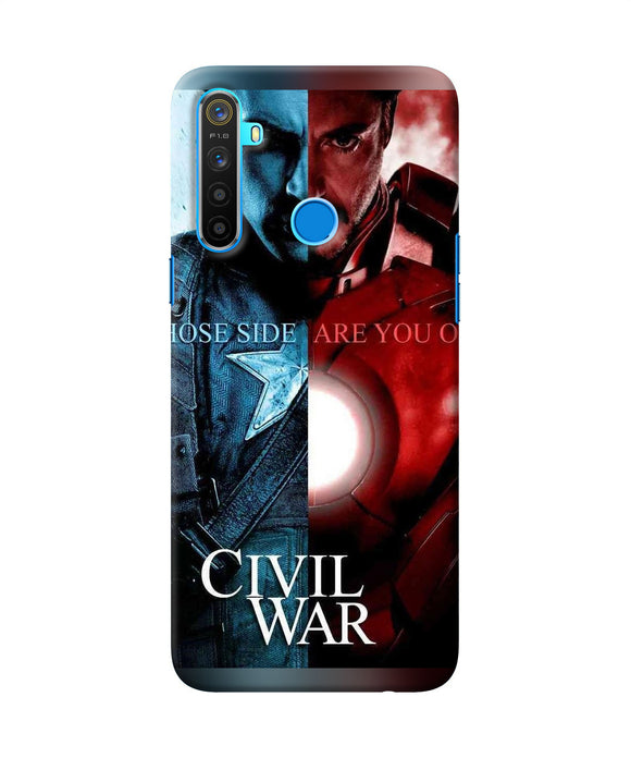 Civil War Realme 5 / 5i / 5s Back Cover