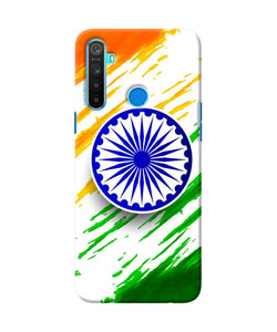 Indian Flag Colors Realme 5 / 5i / 5s Back Cover