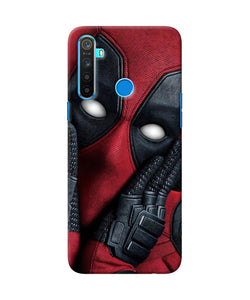 Thinking Deadpool Realme 5 / 5i / 5s Back Cover