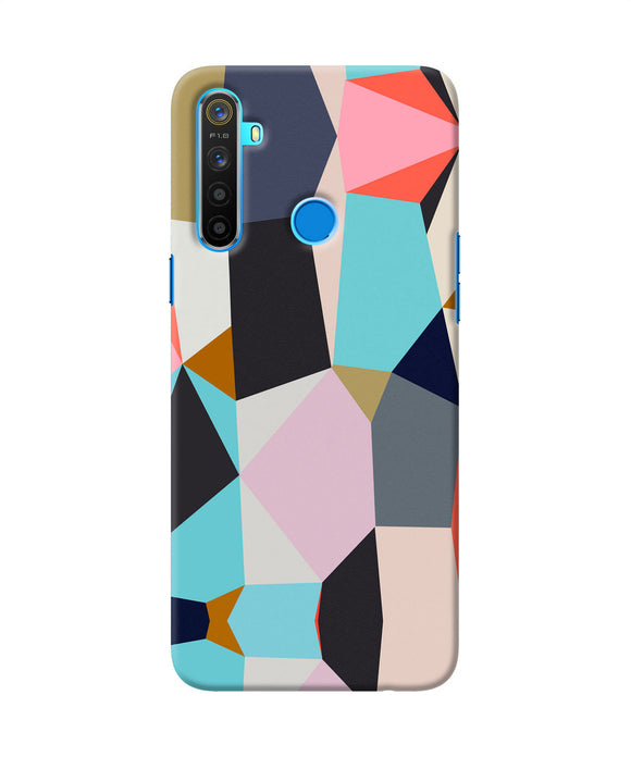 Abstract Colorful Shapes Realme 5 / 5i / 5s Back Cover