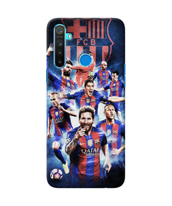 Messi Fcb Team Realme 5 / 5i / 5s Back Cover