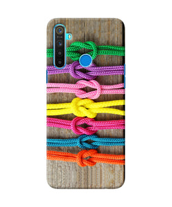 Colorful Shoelace Realme 5 / 5i / 5s Back Cover